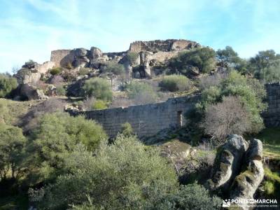 Ciudad de Vascos-Dolmen de Azután;campamentos de niños plano de comunidad de madrid botas senderis